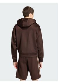 Adidas - adidas Bluza adicolor Spacer KS7426 Brązowy ciemny Oversize. Okazja: na spacer. Kolor: brązowy. Materiał: bawełna #2