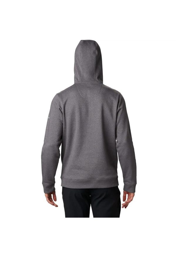 columbia - Bluza Trekkingowa z kapturem Męska Columbia CSC Basic Logo II Hoodie. Typ kołnierza: kaptur. Kolor: szary. Styl: sportowy. Sport: turystyka piesza