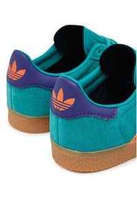 Adidas - adidas Sneakersy Gazelle JR5946 Zielony. Kolor: zielony. Materiał: zamsz, skóra. Model: Adidas Gazelle