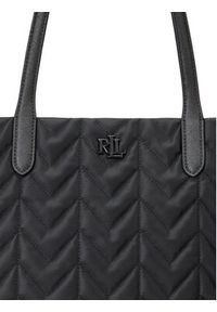 Lauren Ralph Lauren - LAUREN RALPH LAUREN Torebka 431P04320003 Czarny. Kolor: czarny. Materiał: skórzane #2