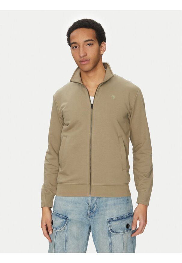 G-Star RAW - G-Star Raw Bluza Nifous D25122-D566 6057 Khaki Regular Fit. Kolor: brązowy. Materiał: syntetyk, bawełna