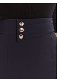 Rinascimento Spódnica ołówkowa CFC0126167003 Granatowy Slim Fit. Kolor: niebieski. Materiał: syntetyk