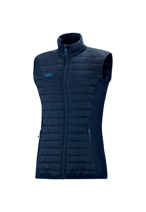 Kurtka Jako stepp Premium. Kolor: niebieski. Materiał: nylon