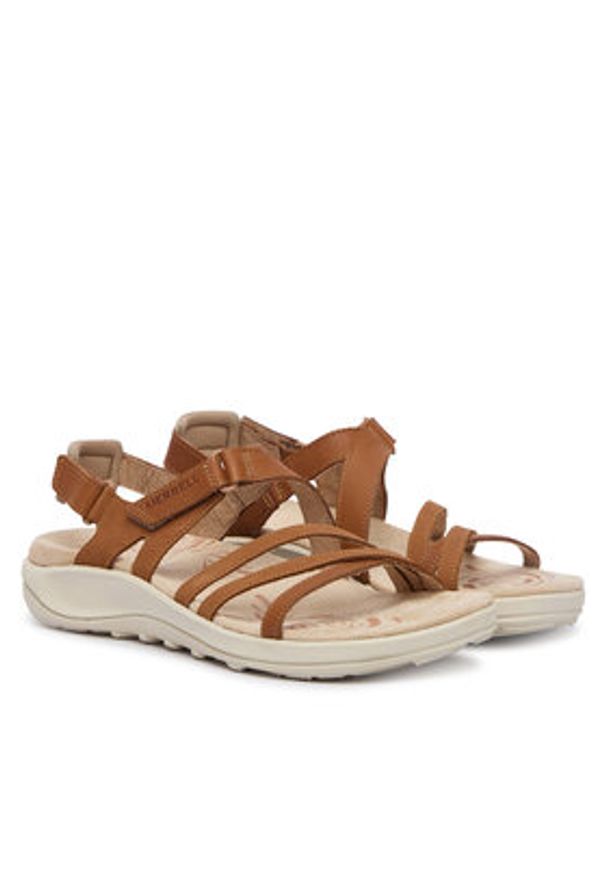 Merrell Sandały Harbor Backstrap J008002 Różowy. Kolor: różowy. Materiał: skóra
