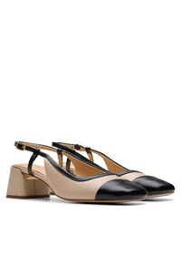 Clarks Czółenka Nyta45 Sling 26181321 Beżowy. Kolor: beżowy. Materiał: skóra #5