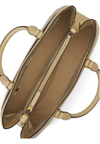 Lauren Ralph Lauren - LAUREN RALPH LAUREN Torebka Hanna 431898556023 Beżowy. Kolor: beżowy. Materiał: skórzane #6