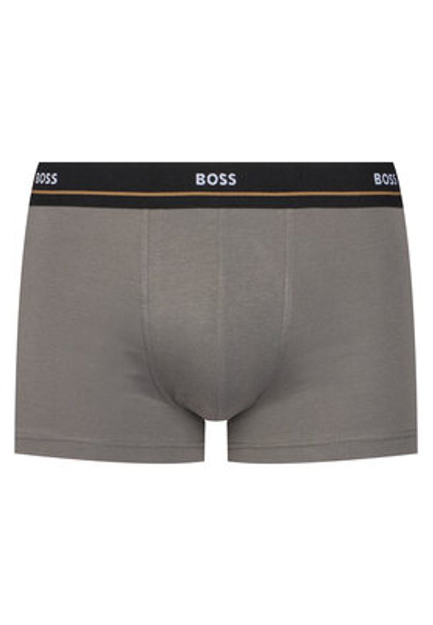 BOSS Komplet bokserek Essential 50531660 Kolorowy. Materiał: bawełna. Wzór: kolorowy