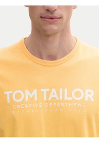 Tom Tailor T-Shirt 1045940 Pomarańczowy Regular Fit. Kolor: pomarańczowy. Materiał: bawełna