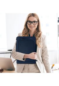 TECH-PROTECT - Torba Tech-Protect Basic Bag Laptop 13-14 Navy Blue. Styl: biznesowy, elegancki, casual #5