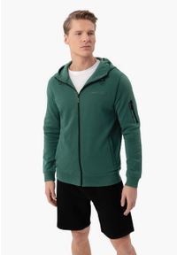 Volcano - Bluza z kapturem B-PITER. Typ kołnierza: kaptur. Materiał: bawełna, materiał. Wzór: gładki. Styl: klasyczny, sportowy #1