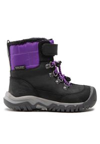 keen - Keen Śniegowce Greta Boot Wp 1025524 Czarny. Kolor: czarny. Materiał: nubuk, skóra