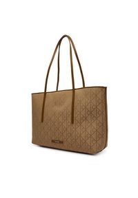Calvin Klein Torebka Emblem Aop Jacquard LV04F3750G Khaki. Kolor: brązowy #5