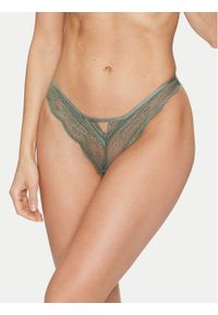 Hunkemöller Figi brazylijskie Isabelle 204685 Zielony. Kolor: zielony. Materiał: syntetyk