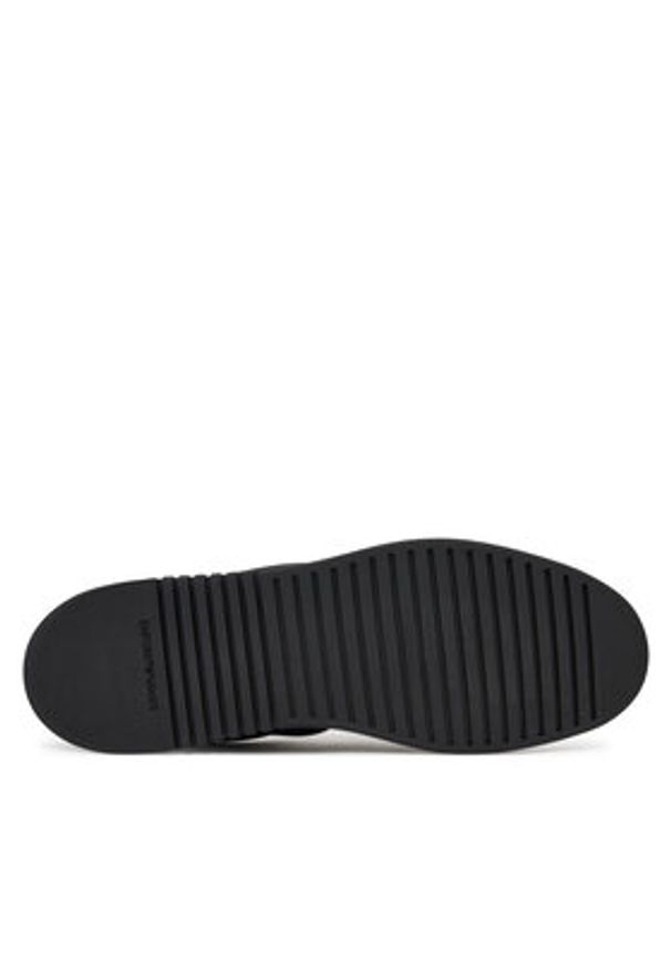 Emporio Armani Sneakersy EM003062 AF18210 UC001 Czarny. Kolor: czarny. Materiał: materiał