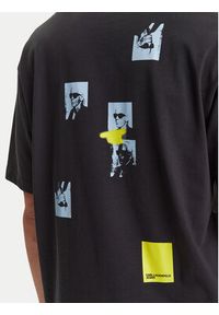 Karl Lagerfeld Jeans T-Shirt A3M17036 Czarny Relaxed Fit. Kolor: czarny. Materiał: bawełna #2