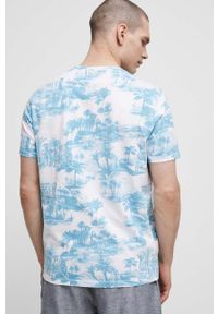 medicine - Medicine t-shirt bawełniany męski kolor biały wzorzysty. Kolor: biały. Materiał: bawełna. Długość rękawa: krótki rękaw. Długość: krótkie. Styl: klasyczny #5