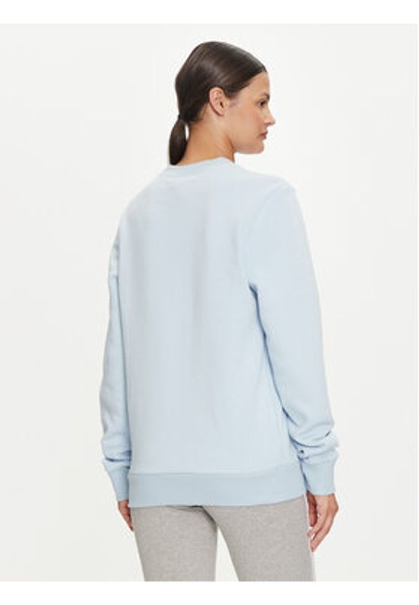 Reebok Bluza Fleece Crew 100037628 Niebieski Regular Fit. Kolor: niebieski. Materiał: bawełna