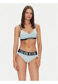 Calvin Klein Underwear Biustonosz bezfiszbinowy 000QF7659E Niebieski. Kolor: niebieski. Materiał: syntetyk