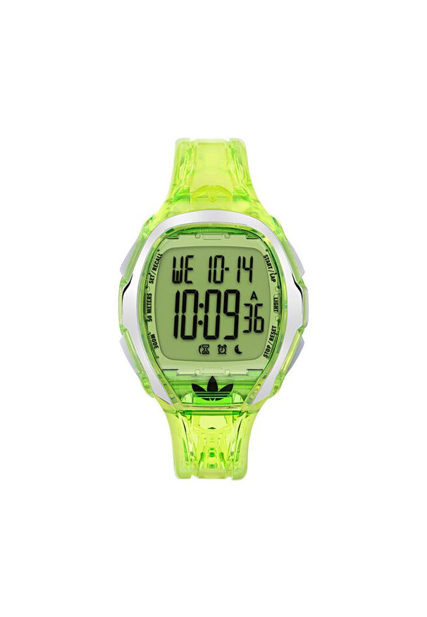 Adidas - Zegarek adidas. Kolor: zielony