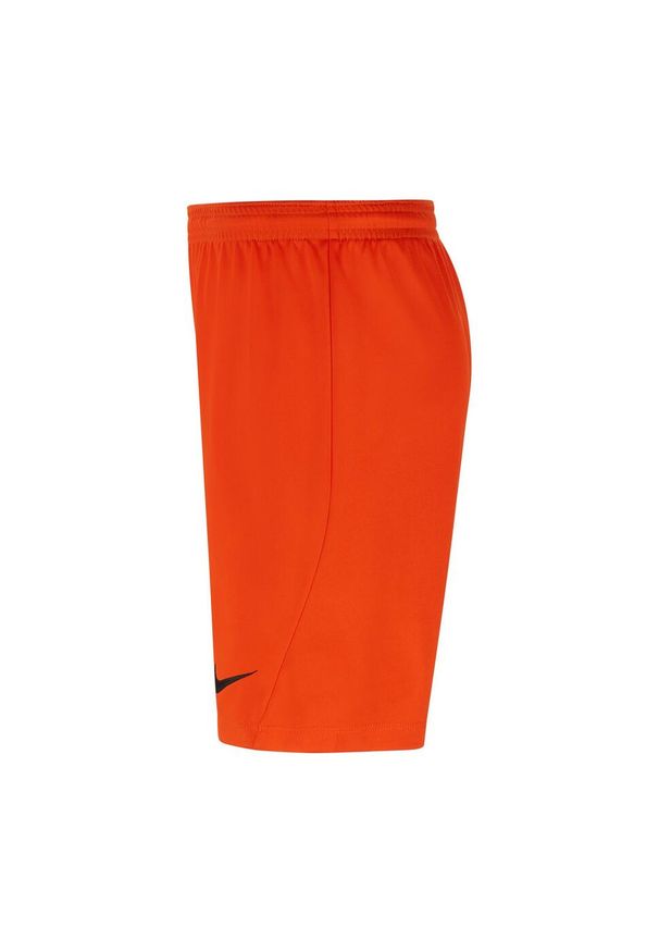 Spodnie treningowe chłopięce Nike Dry Park Iii NB K. Kolor: pomarańczowy. Długość: krótkie