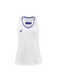 Tank top dziecięcy Babolat Play. Kolor: biały