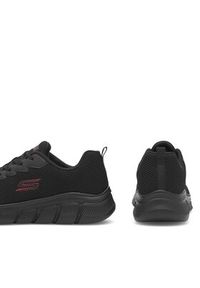 skechers - Skechers Sneakersy BOBS B Flex 118106 BBK Czarny. Kolor: czarny. Materiał: materiał, mesh #4