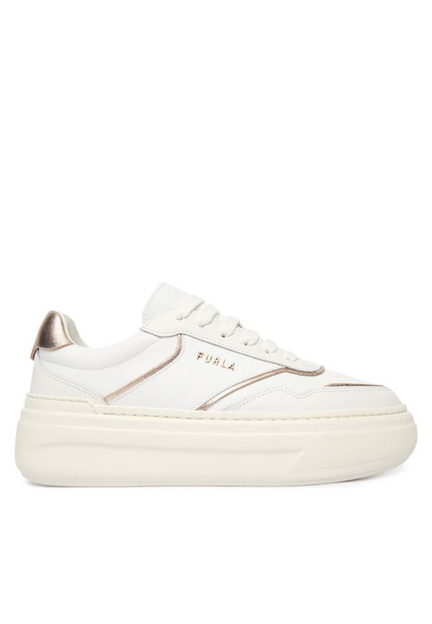 Sneakersy Furla. Kolor: biały