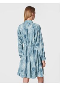 Moss Copenhagen Sukienka koszulowa Annalise 17211 Niebieski Regular Fit. Kolor: niebieski. Materiał: wiskoza. Typ sukienki: koszulowe #4