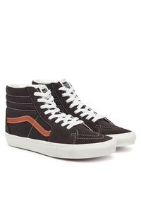 Vans Tenisówki SK8-Hi VN000D32Y7U1 Brązowy. Kolor: brązowy. Materiał: zamsz, skóra #4