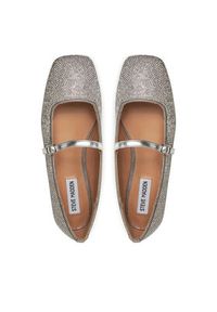 Steve Madden Baleriny Ezri-R SM11003245 Srebrny. Kolor: srebrny