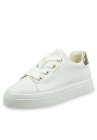 GANT - Gant Sneakersy 30531835 Biały. Kolor: biały. Materiał: skóra