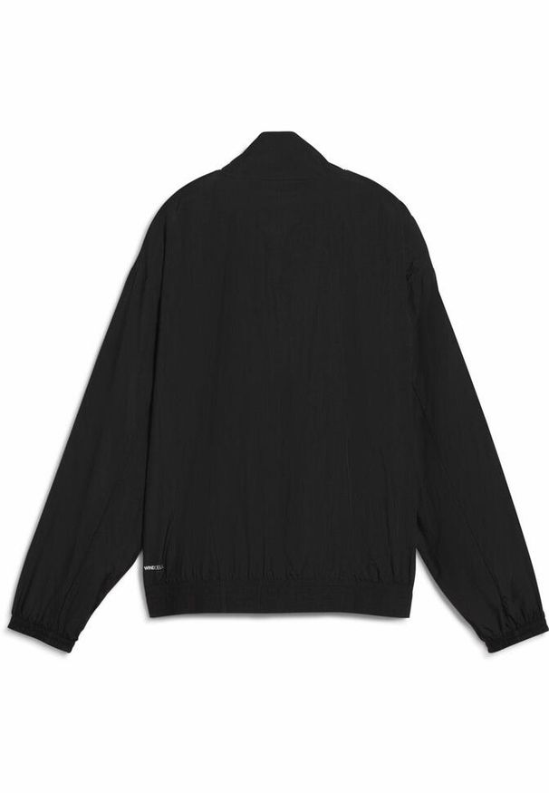 Puma - Damska kurta Style PUMA Black. Typ kołnierza: kołnierzyk stójkowy. Kolor: czarny. Materiał: guma. Wzór: nadruk