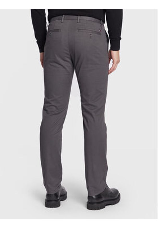 TOMMY HILFIGER - Tommy Hilfiger Chinosy Core Denton MW0MW28884 Szary Straight Fit. Kolor: szary. Materiał: bawełna