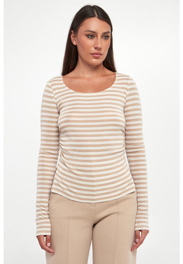 Bluzka damska wełniana Africa MM. Materiał: wełna