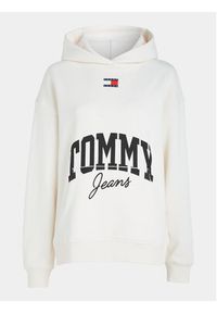 Tommy Jeans Bluza New Varsity DW0DW16399 Biały Oversize. Kolor: biały. Materiał: bawełna #8