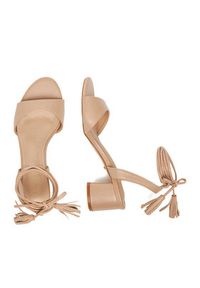 DeeZee Sandały F1356112-1 Beżowy. Kolor: beżowy. Materiał: materiał #4