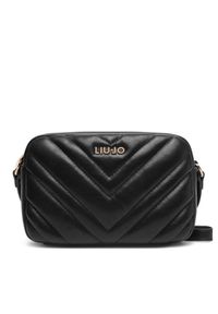 Liu Jo Torebka Lunny AF5187 E0426 Czarny. Kolor: czarny. Materiał: skórzane