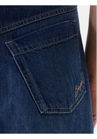 BOSS Spódnica jeansowa 50559404 Niebieski Regular Fit. Kolor: niebieski. Materiał: bawełna #5