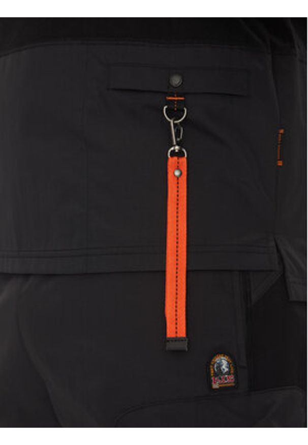 Parajumpers T-Shirt Clint 25SMPMTSRE08 Czarny Regular Fit. Kolor: czarny. Materiał: bawełna