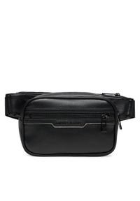 Saszetka nerka Armani Exchange. Kolor: czarny