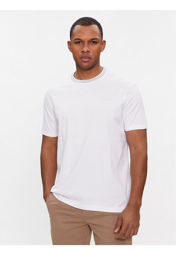 PAUL & SHARK - Paul&Shark T-Shirt 24411027 Biały Regular Fit. Kolor: biały. Materiał: bawełna