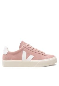 Veja Sneakersy Campo Nubuck CP132683A Różowy. Kolor: różowy. Materiał: nubuk, skóra