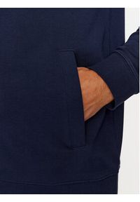 Wrangler Bluza Funnel 112341207 Granatowy Regular Fit. Kolor: niebieski. Materiał: bawełna #5
