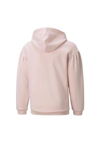 Puma - Bluza Z Kapturem Alpha Dla Dzieci. Typ kołnierza: kaptur. Kolor: różowy