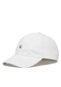 Calvin Klein Czapka z daszkiem Iridecent LV04D5133G Biały. Kolor: biały. Materiał: bawełna #1