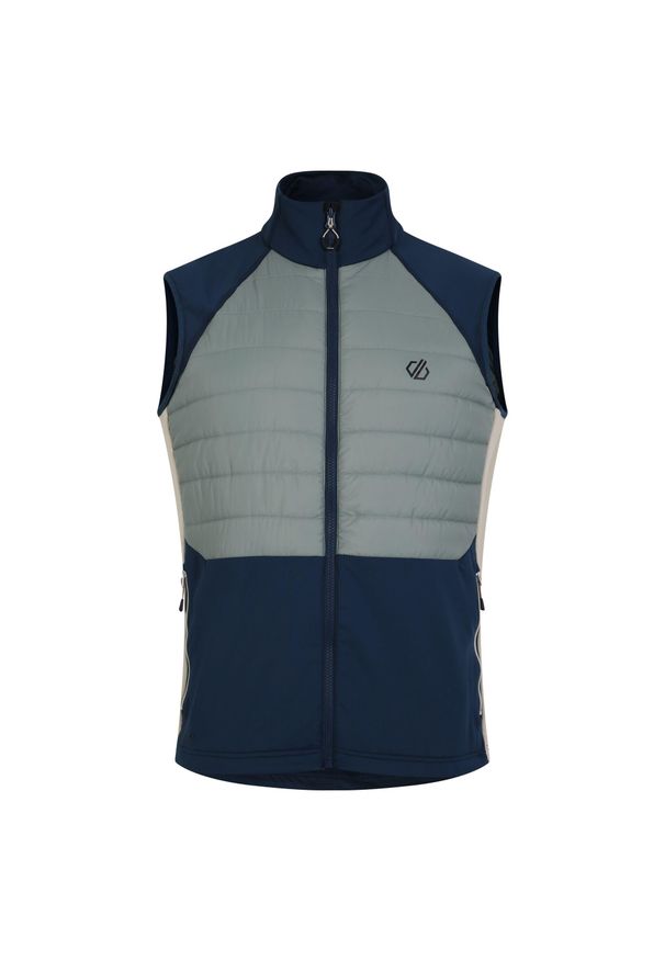 DARE 2B - Bezrękawnik Męski Descending. Kolor: niebieski, wielokolorowy, zielony. Długość rękawa: bez rękawów. Sport: turystyka piesza