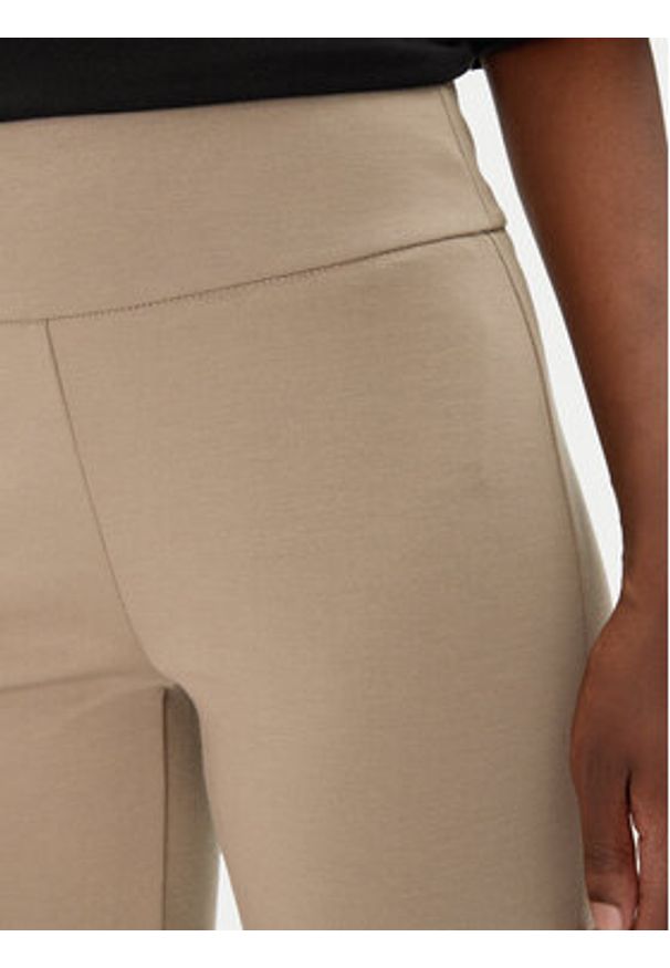 Fransa Spodnie materiałowe 20615363 Beżowy Regular Fit. Kolor: beżowy. Materiał: syntetyk