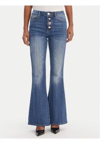 Fracomina Jeansy FR26SVA012D40102 Niebieski Bootcut Fit. Kolor: niebieski #1