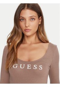 Guess Body O5RM08 KBBU1 Beżowy Regular Fit. Kolor: beżowy. Materiał: bawełna #3