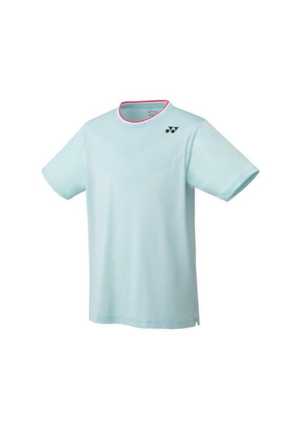 YONEX - Koszulka do teniska z krótkim rękawem męska Yonex CRYSTAL BLUE AUSTRALIAN OPEN. Kolor: niebieski. Długość rękawa: krótki rękaw. Długość: krótkie